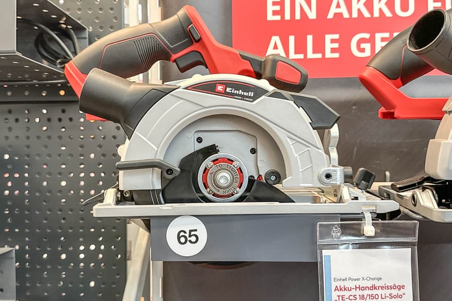 Akku Handkreissäge Einhell TE-CS 18/150 Li-Solo